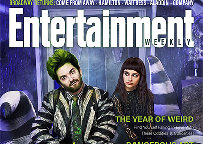 Beetlejuice Magazine Cover